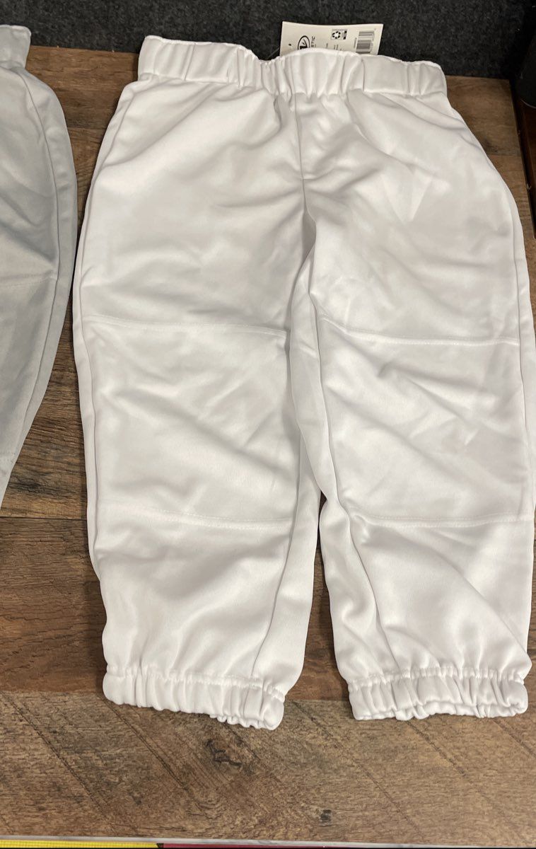 Athletic Works Youth Baseball Softball Pants Lot of 3 Gray White NWT Sz M
