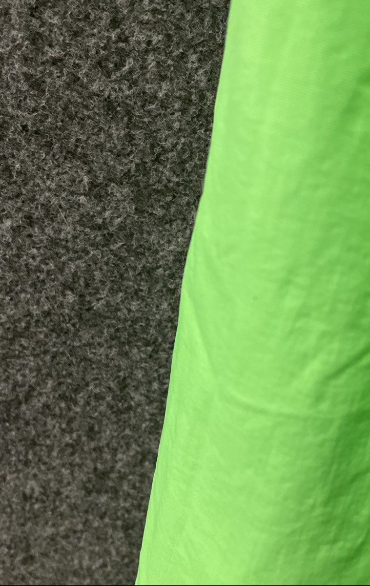 themuseum Men's Track Pants Lime Green Polyester Bungee Hem Size 2XL