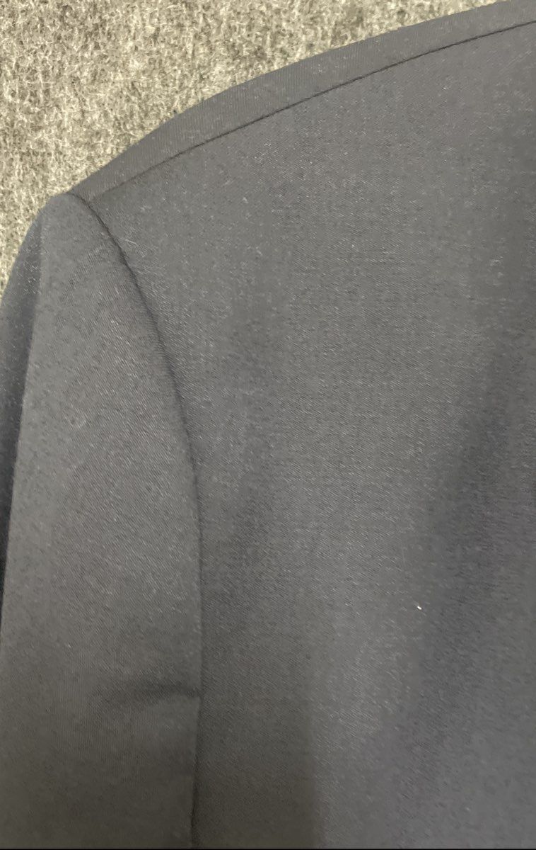Banana Republic Men's Navy Blue Tailored Fit Wool Blend 2-Button Blazer Sz 42R