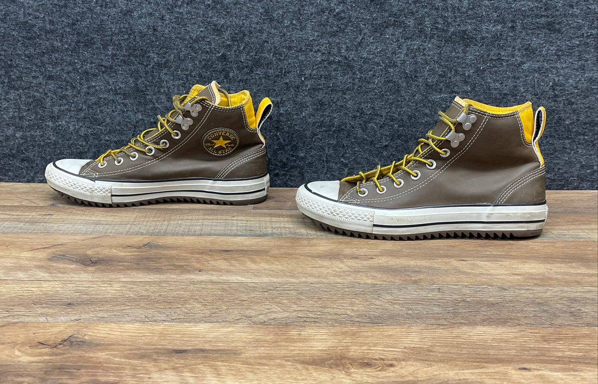 Converse Chuck Taylor All Star City Trek Boot Brown Yellow Men 7 Women 9