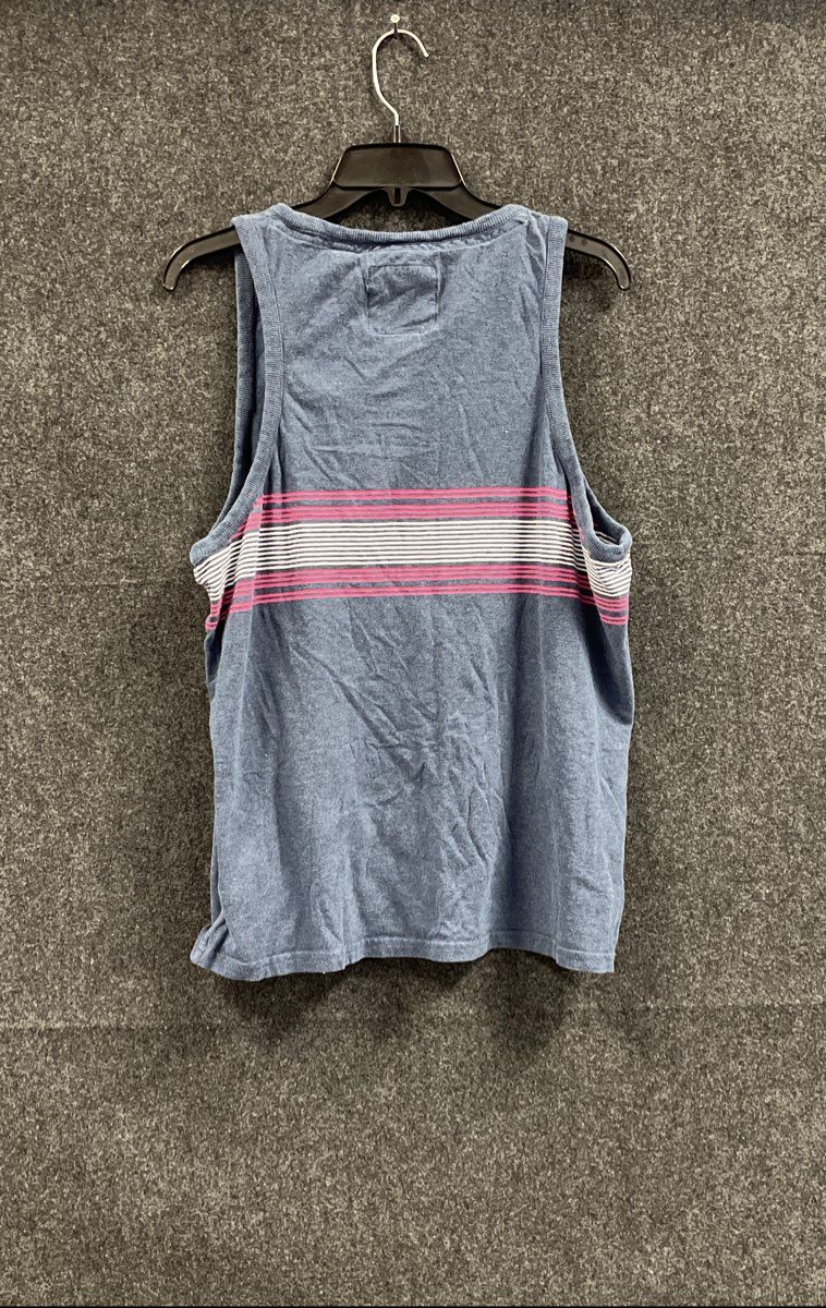 Super Dry Blue Tank Top Shirt Women's Size XL