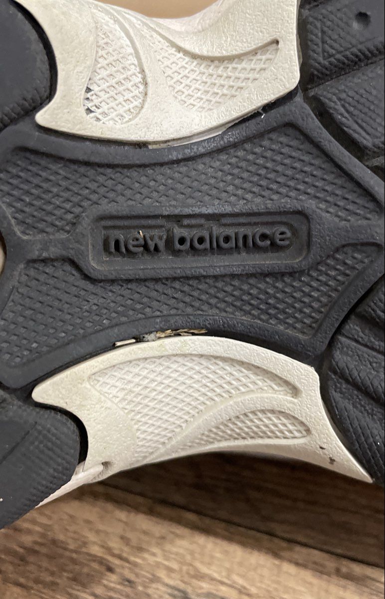 New Balance 530 Silver Navy White Running Shoes Boys Size 5.5
