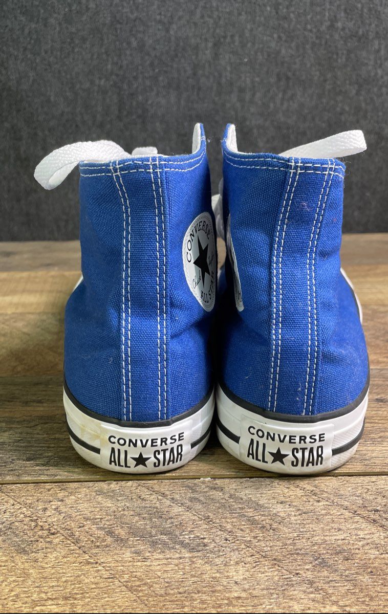 Converse Chuck Taylor All Star Blue High Top Sneakers Men's 6 Women's 8