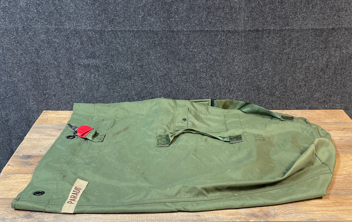 Vintage US Military OD Green Canvas Sea Bag Duffel Bag Backpack Straps