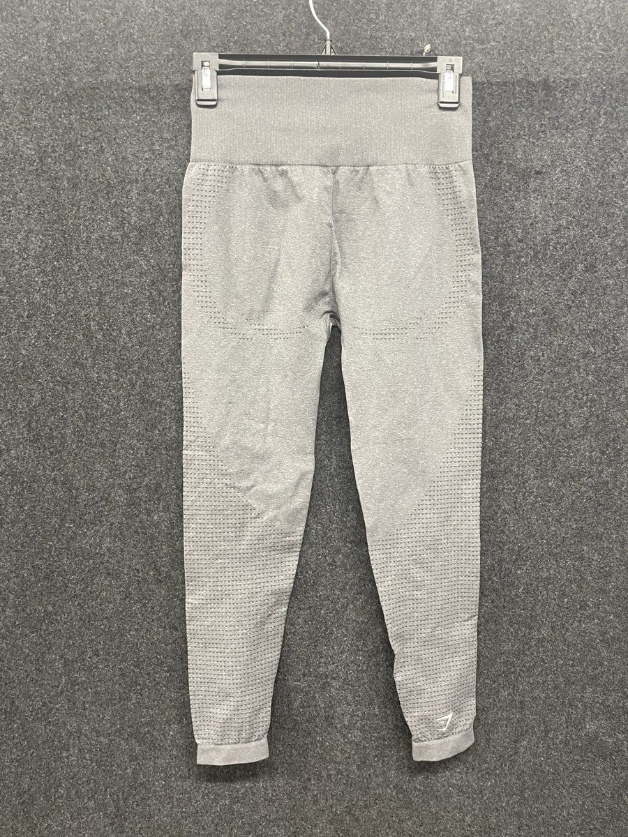 Gymshark Women's Vital Seamless 2.0 Leggings Grey Marl High Waist Sz M