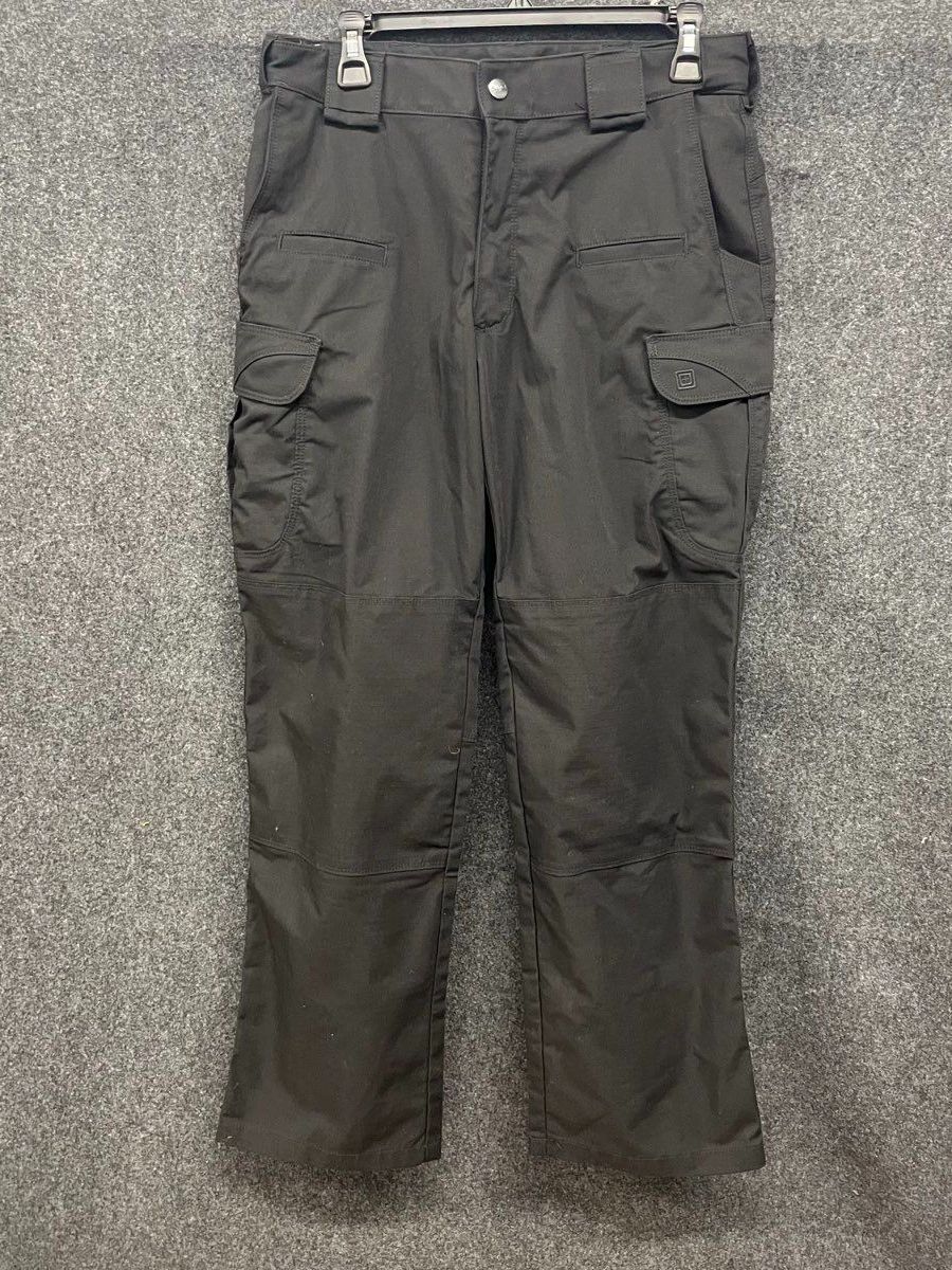 5.11 Tactical Men's Apex Cargo Pants Black Flex-Tac Ripstop 74369 Size 32x30