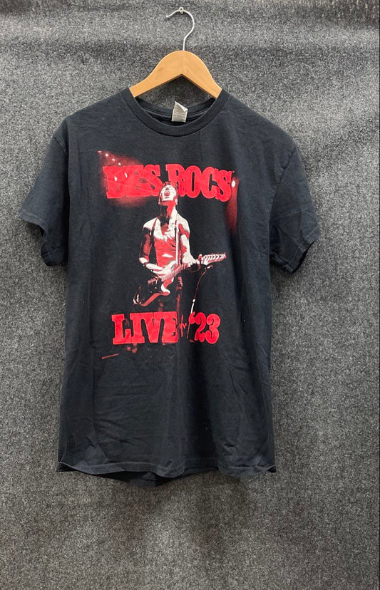 Des Rocks Live '23 Tour Concert Graphic T-Shirt Black Gildan M