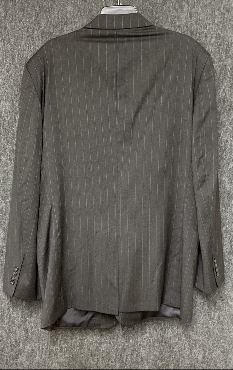 Jos. A. Bank Signature Collection Men's Gray Pinstripe Wool Blazer Gordon 48L