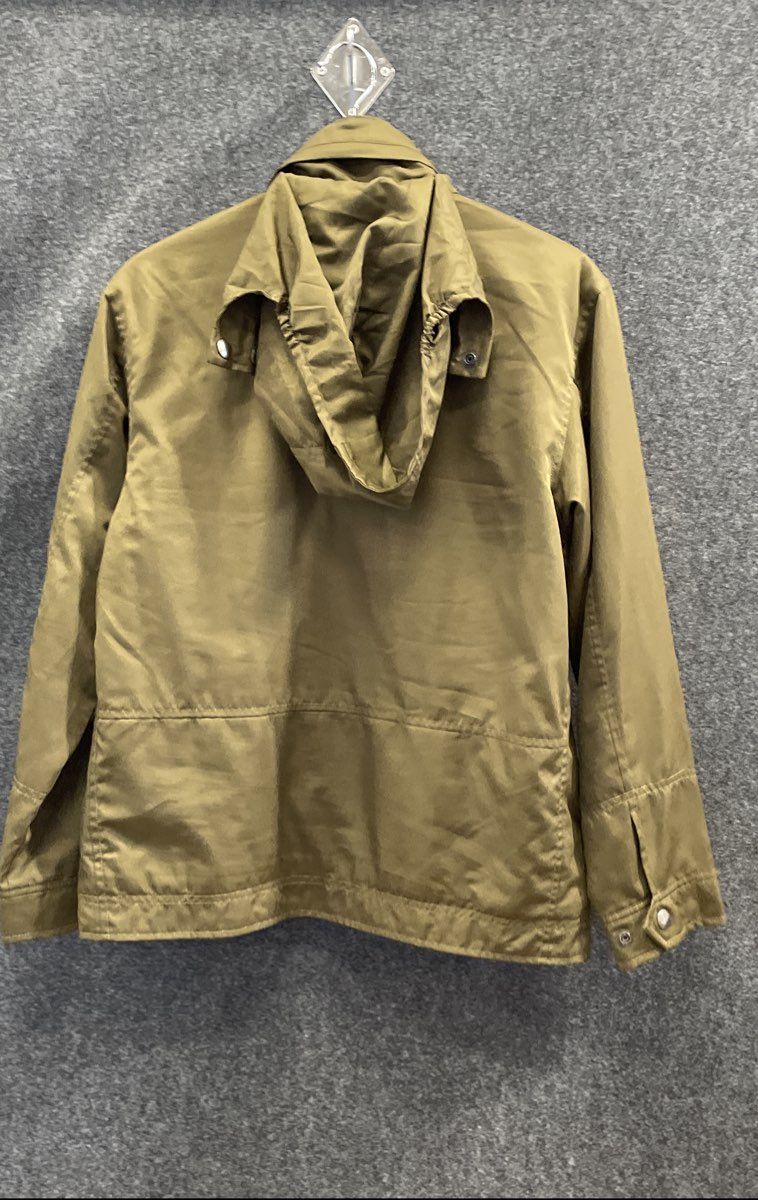 Polo Ralph Lauren Boys Olive Green Fleece Lined Full Zip Hooded Jacket Sz L