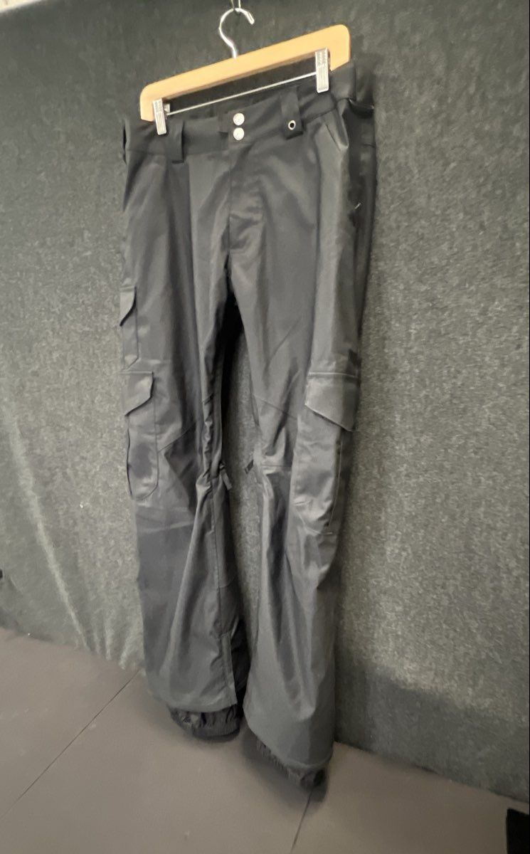 Burton Men's Black DryRide Cargo Snowboard Ski Pants Waterproof Sz M