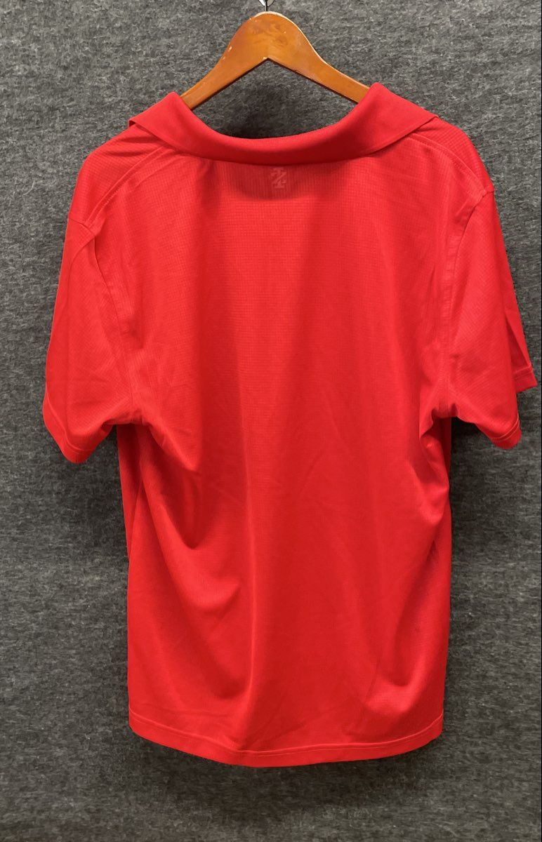Izod Golf Men's Red Short Sleeve Performance Polo Shirt Sz L