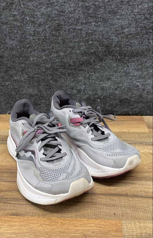 Saucony Guide 15 Grey Pink Women's Road Running Shoes Size 9.5 S10684-15