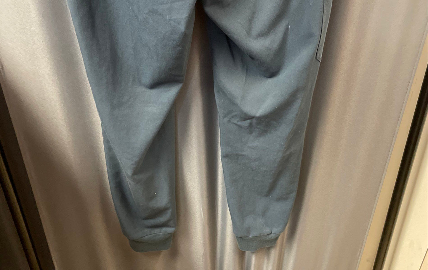Figs Women's Zamora Jogger Scrub Pants Teal Blue Technical Cargo Sz M