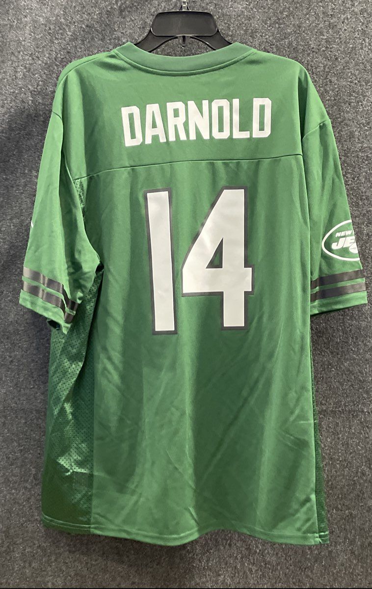 NFL Team Apparel Men's Jersey Green New York Jets Sam Darnold #14 Sz XL