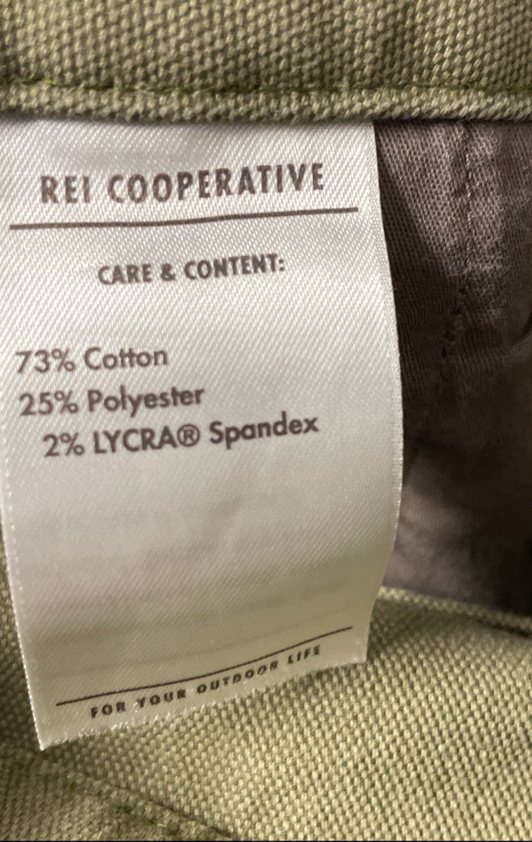 REI Cooperative Women's Green Wallace Lake Double Knee Utility Pants Sz 12