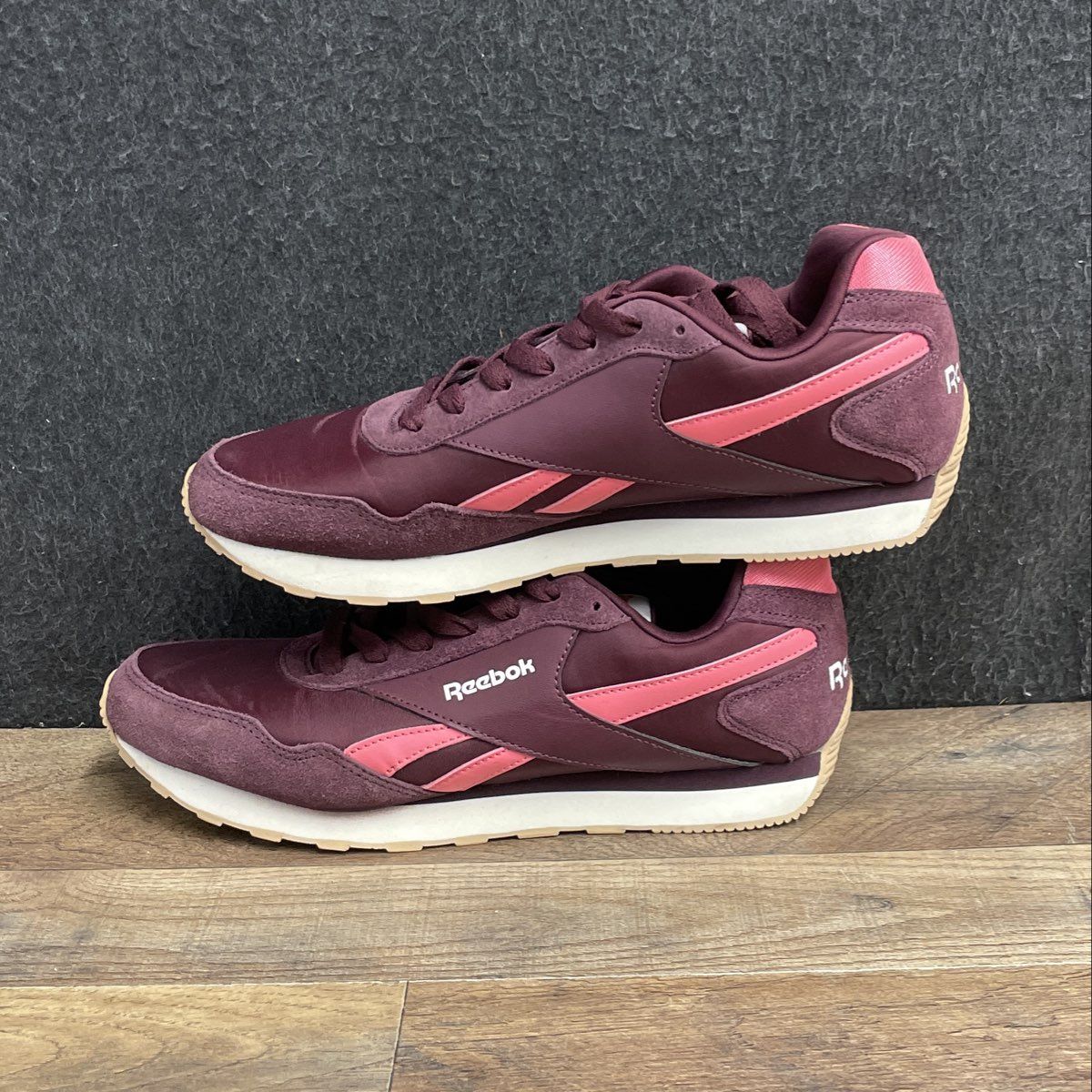 Reebok Royal Classic Jogger Burgundy Pink Women's Sneakers Size 10