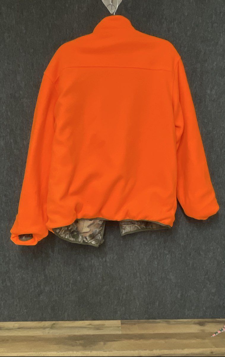 RedHead Men's Reversible Jacket Camo Blaze Fleece TrueTimber Insulated Sz L