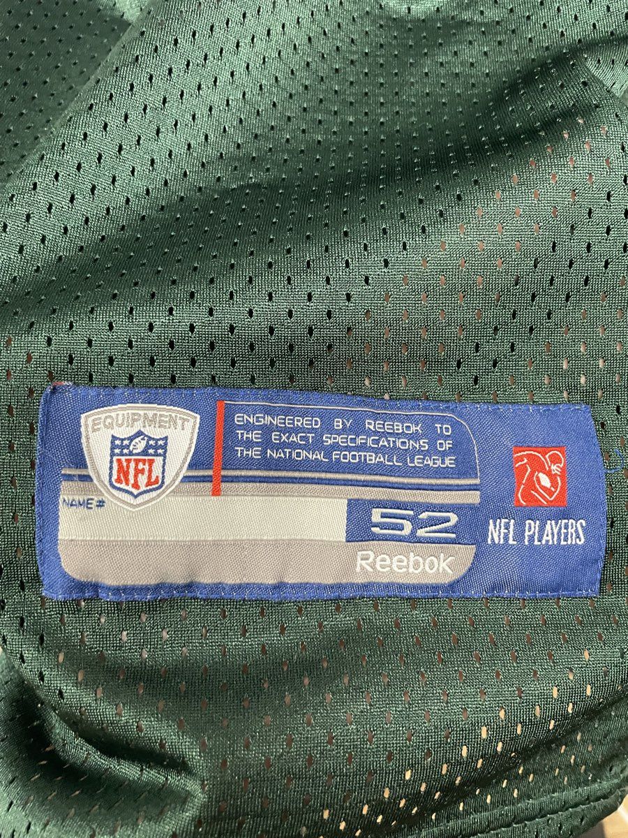 Reebok Men's Green Bay Packers Clay Matthews #52 NFL Jersey Green Sz 52