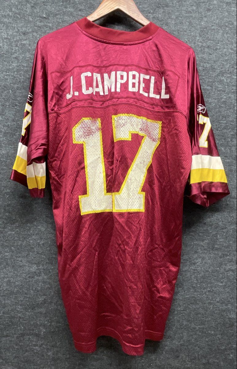 Vintage 2000s Reebok Washington Redskins Jason Campbell NFL Jersey Sz XL