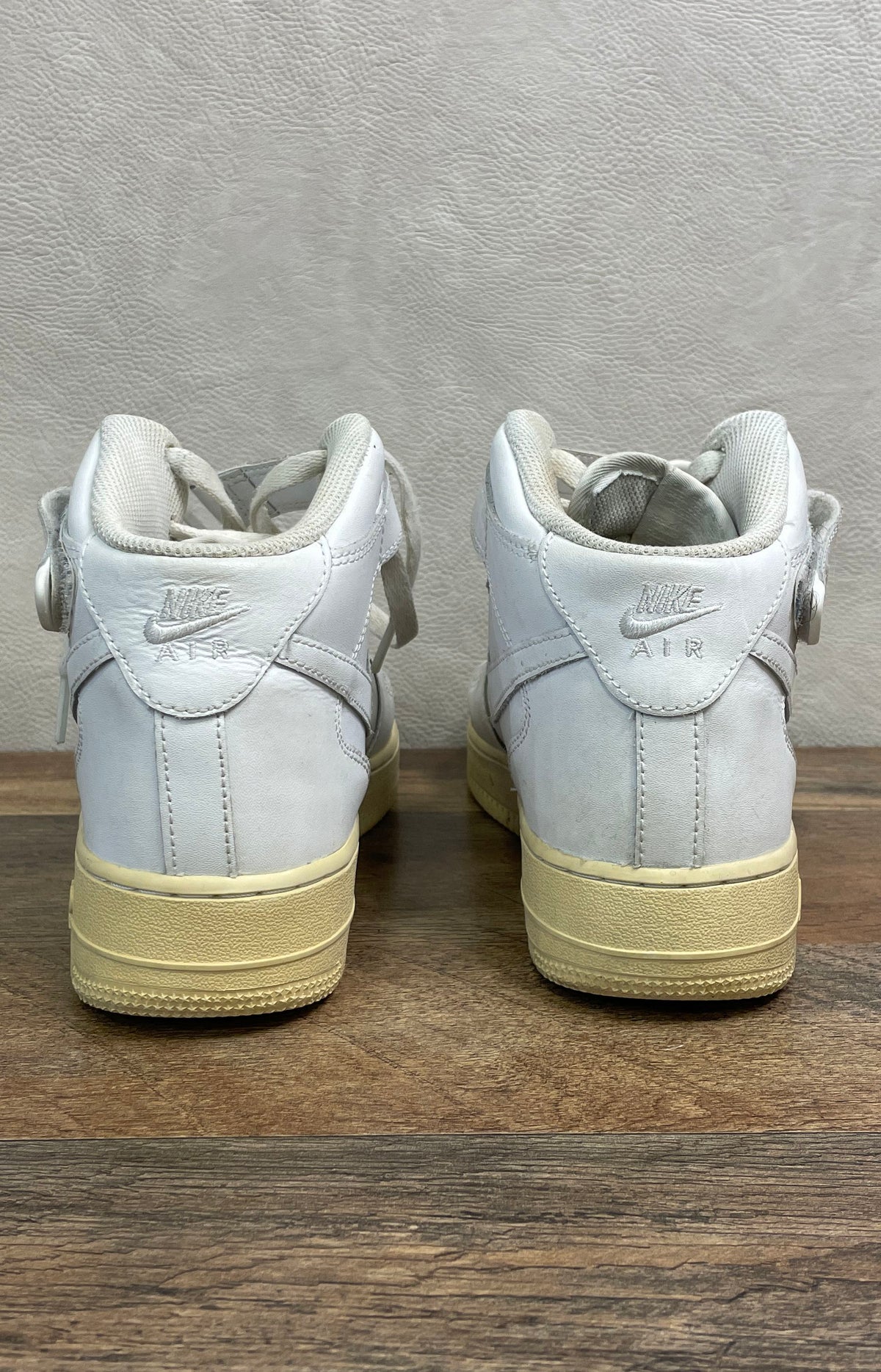 Nike Air Force 1 Mid '07 Triple White Big Kids Sneakers Size 7Y DH2933-111