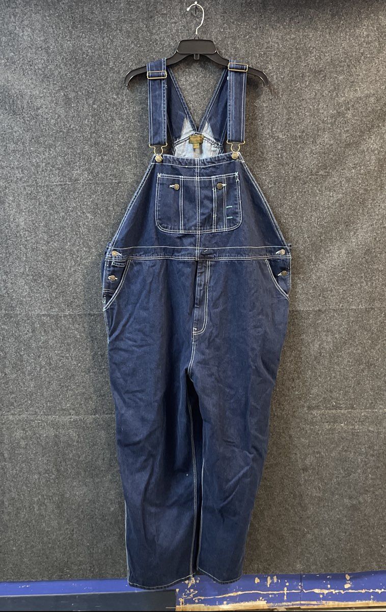 Boulder Creek Denim Carpenter Bib Overalls Big & Tall Sz 50 x 38
