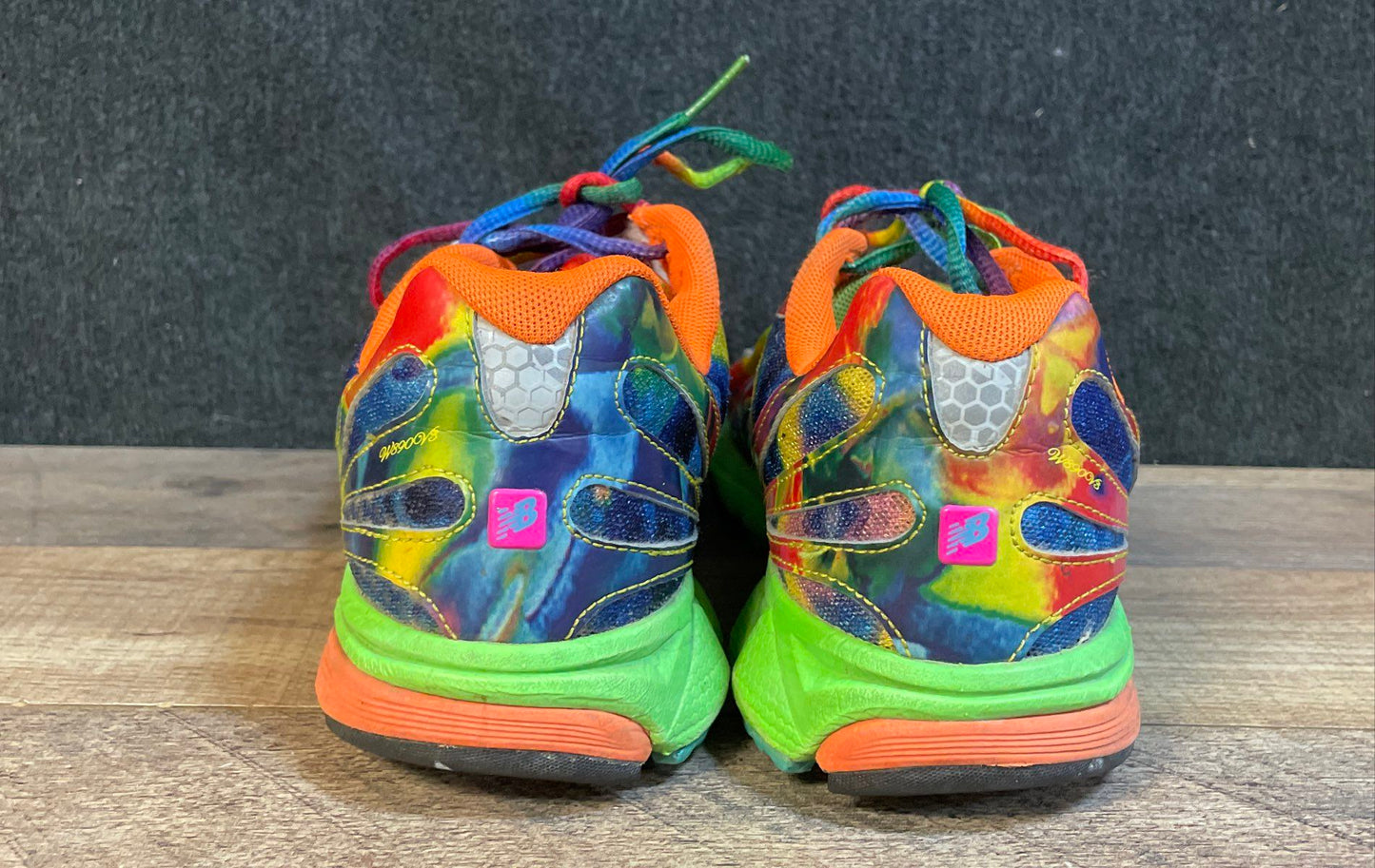 New Balance 890v3 W890VS Rainbow Multicolor Running Shoes Women's Size 7