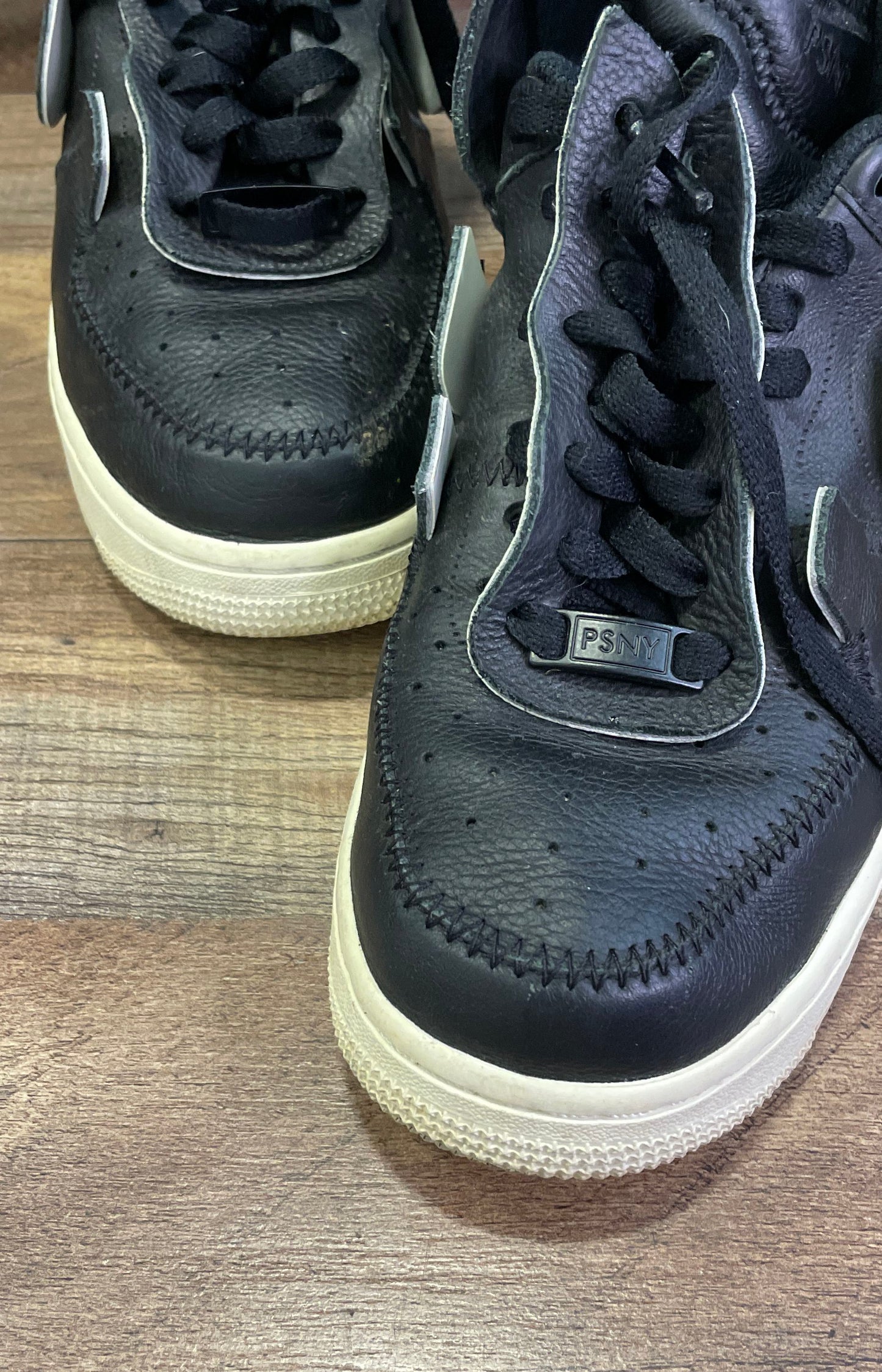 Nike Air Force 1 High PSNY Black White Size 5.5
