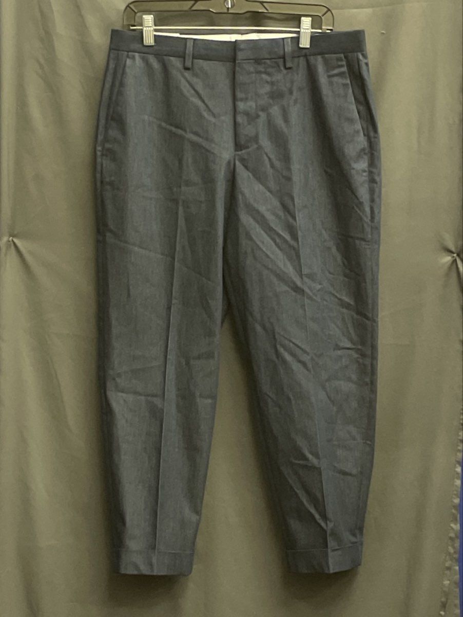 Express Men's Navy Blue Cropped Chino Dress Pants 31x30 NWT