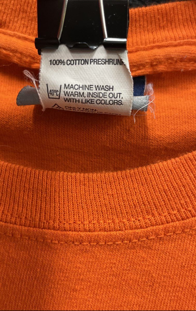 Virginia State University VSU Trojans Graphic T-Shirt MV Sport Orange Sz L