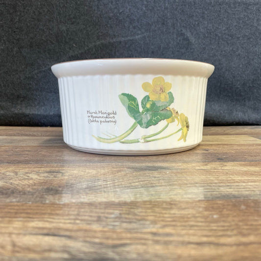 Ceramic Bowl Marsh Marigold or Ranunculus