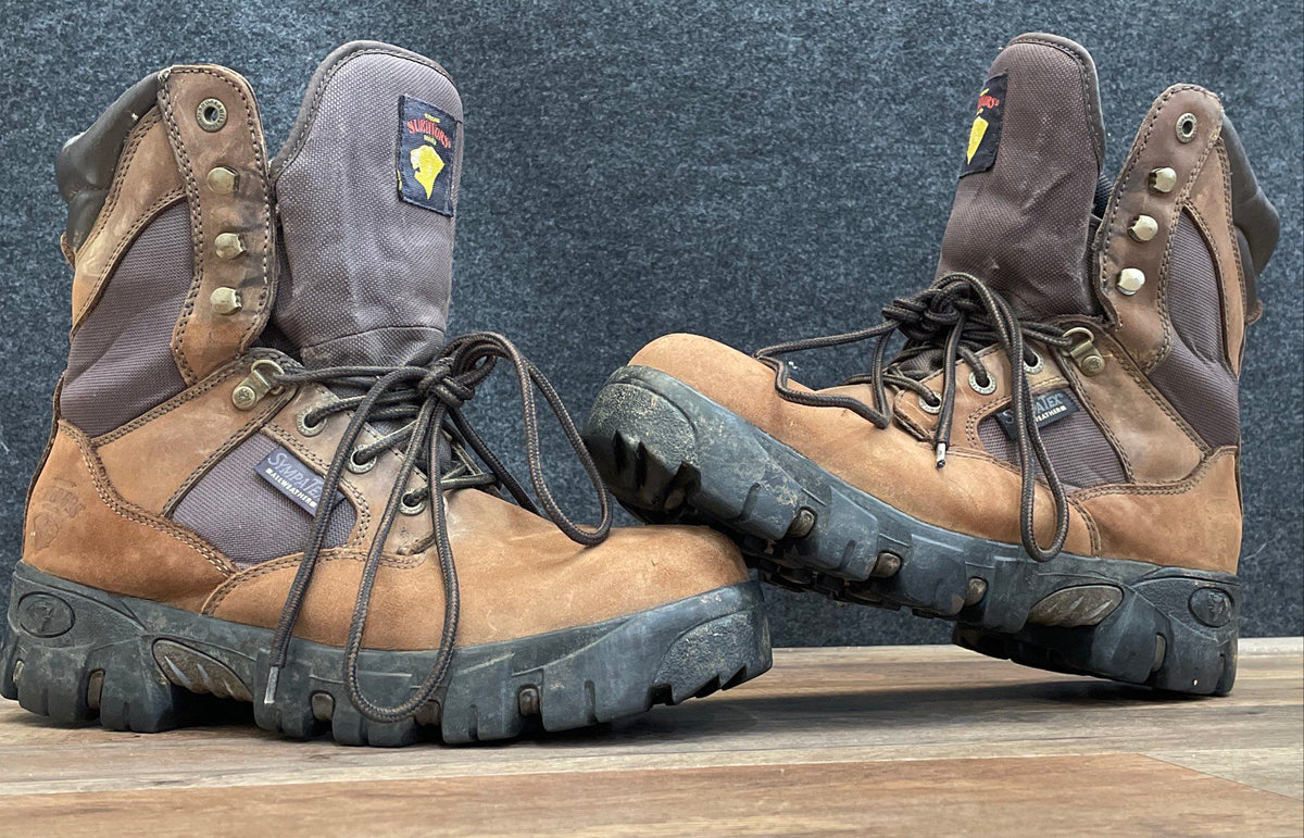 Herman Survivors Brown Sympatex Waterproof Work Hiking Boots Men's Size 10M
