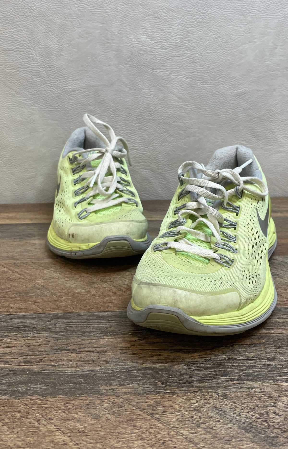 Nike Lunarglide 4 Neon Green Volt Women's Running Shoes Size 7.5