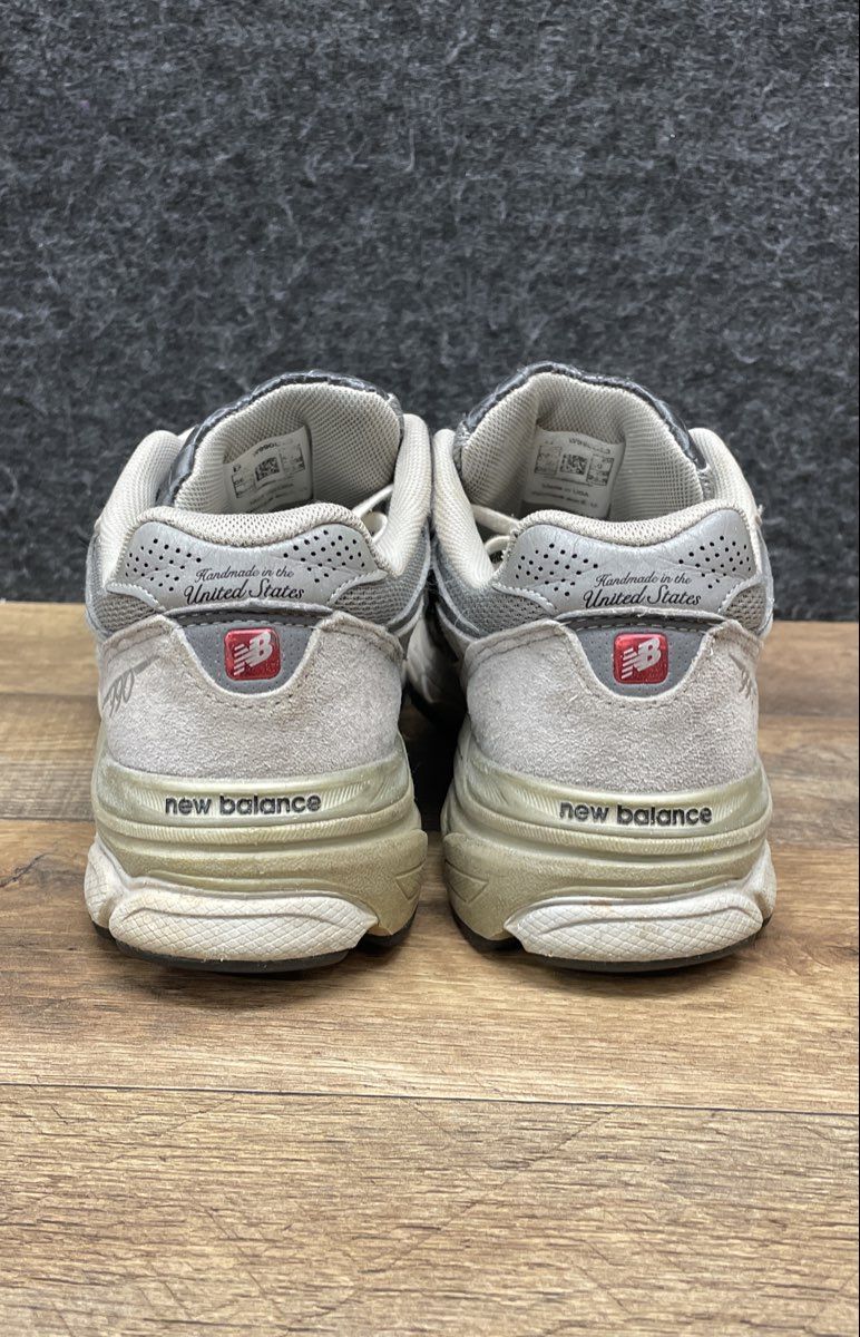 New Balance 990v3 Made in USA Grey Women's Running Shoes Size 8.5 W990GL3