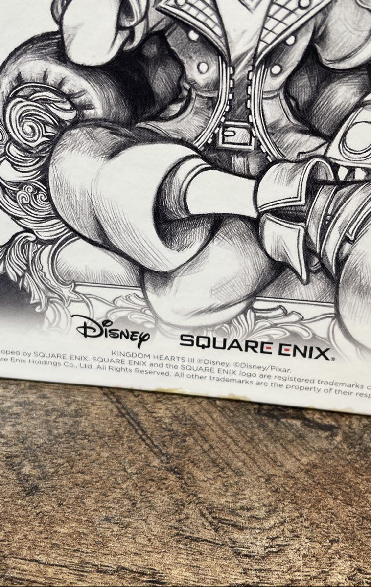 Kingdom Hearts III Art Book KH3 Sora Deluxe Edition Disney Square Enix PS4 Xbox
