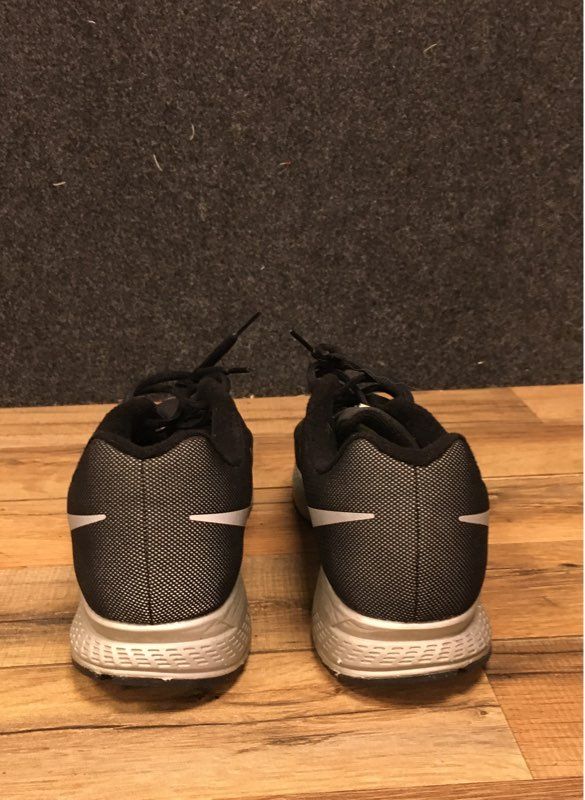 Nike Air Zoom Pegasus 31 Black White Wolf Grey Running Shoes Men's Size 11