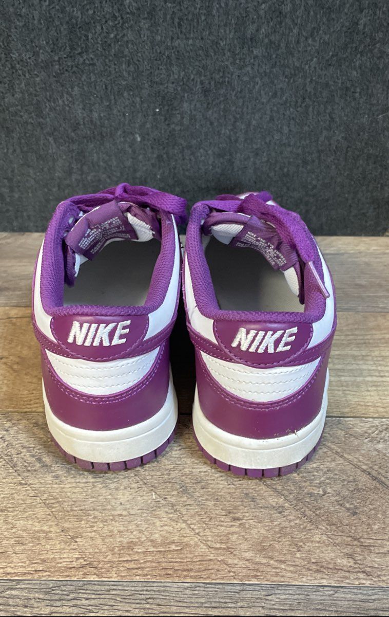 Nike Dunk Low GS Beyond Pink White Basketball Sneakers Size 5Y