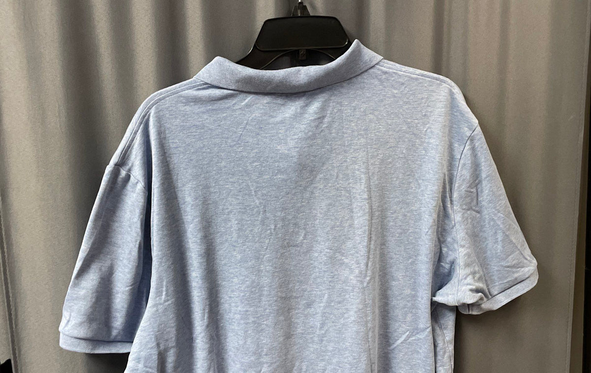 Polo Ralph Lauren Men's Polo Golf Shirt Light Blue Heather Classic Fit Sz XL