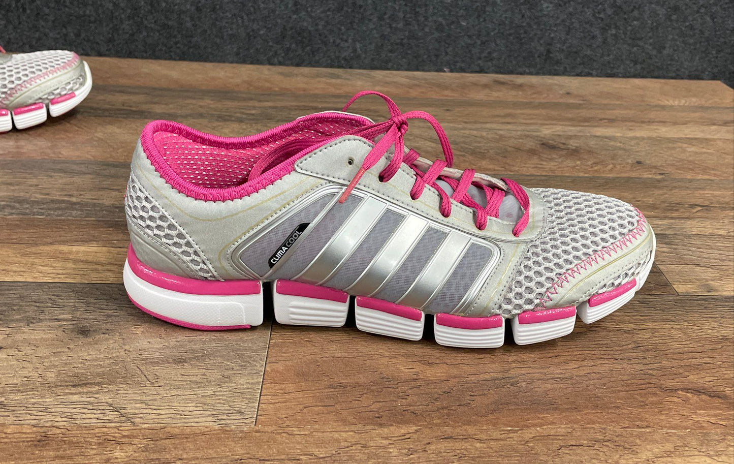 Adidas Climacool Seduction Silver Pink Women's Running Shoes Size 11