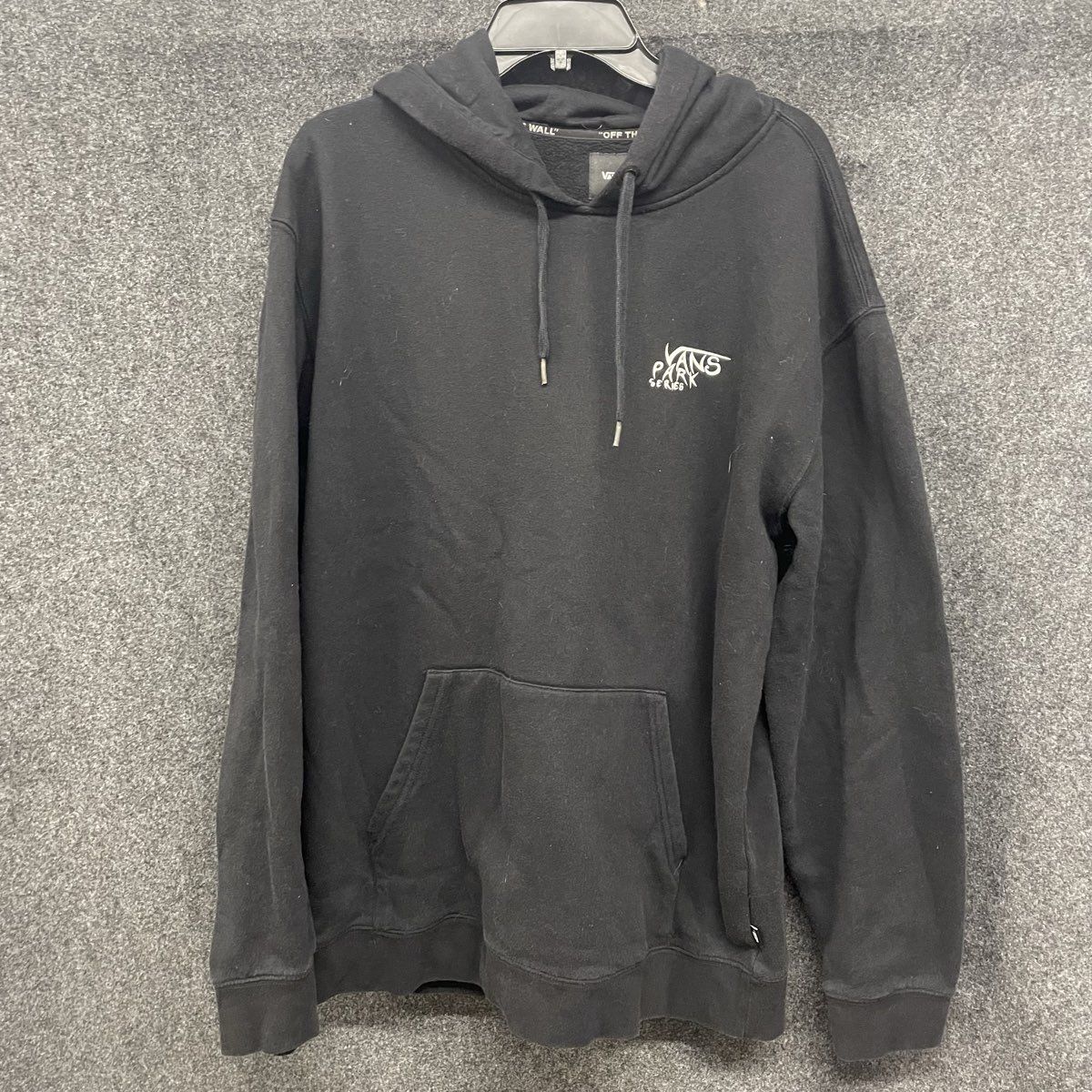 Vans Men's Park Series 2020 Tiger Snake Tattoo Hoodie Black Size XL