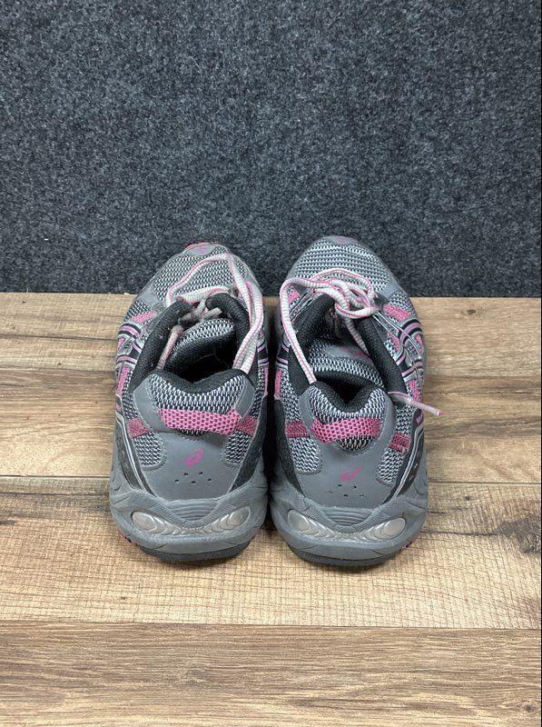 Asics Gel Venture 4 Grey Pink Purple Running Training Shoes Women's Size 8