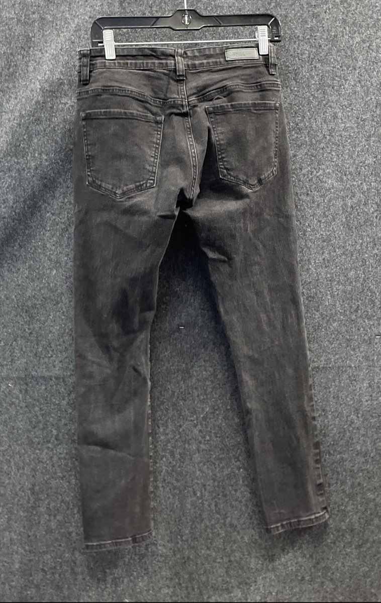 Kenneth Cole Men's Black Slim Fit Stretch Washed Denim Jeans Pants Sz 30x30