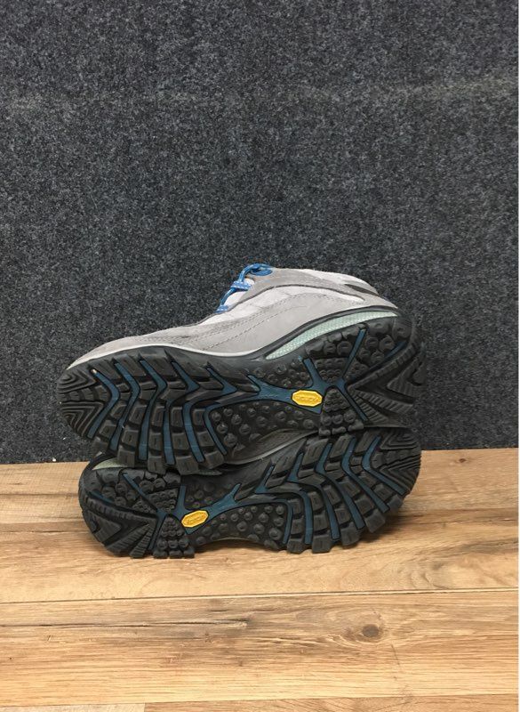 Merrell Moab Mid Castle Rock Blue Women's Hiking Boots Size 9.5