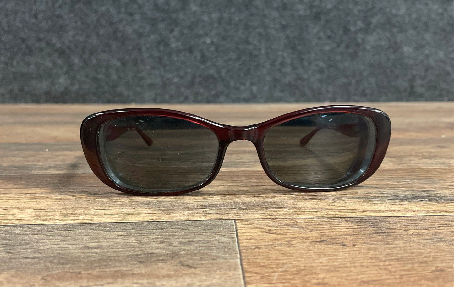 Guess Women's Sunglasses Burgundy Red Leopard Print GU 7210 58-15-135 With Case