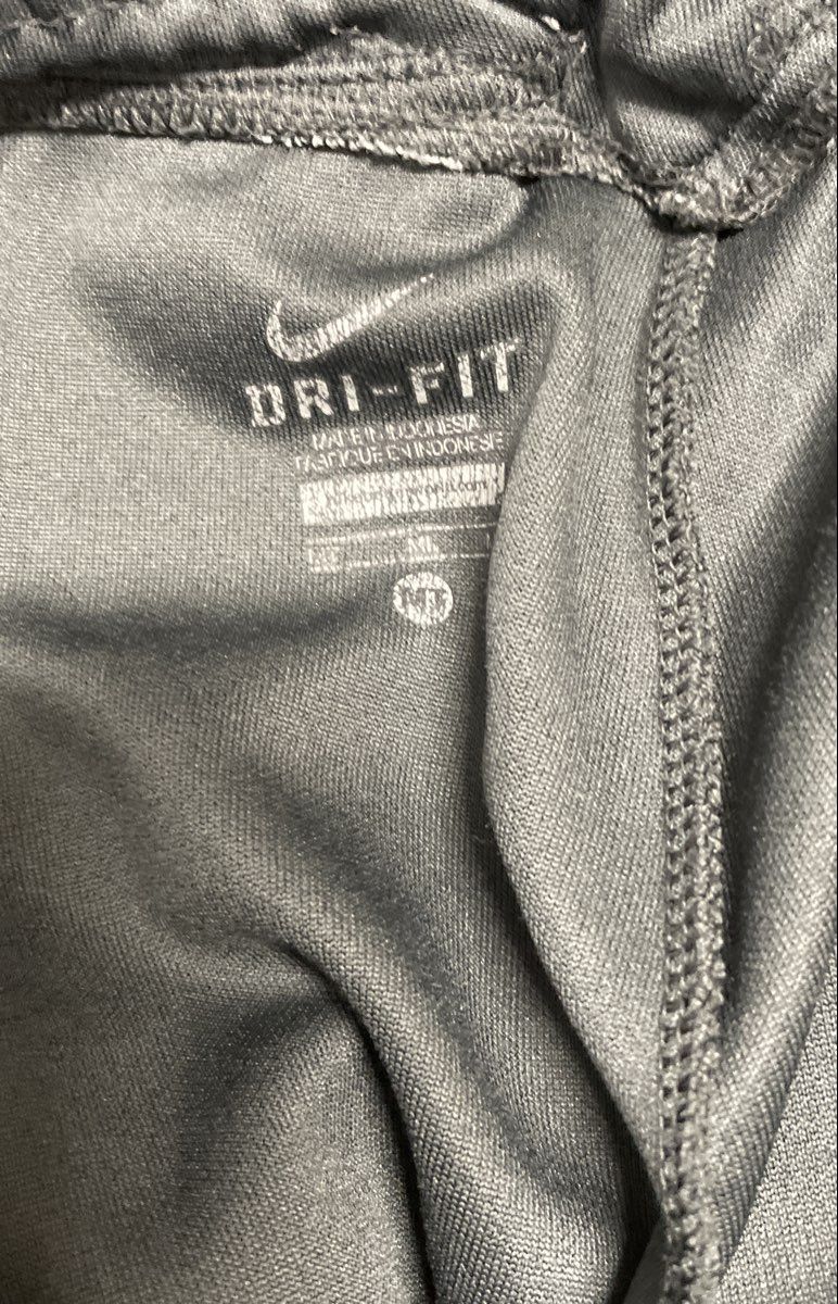Nike Men's Dri-FIT Athletic Sweatpants Charcoal Grey Elastic Waist Sz M