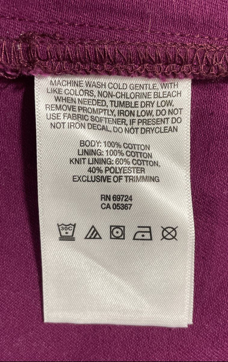 Columbia Women's Purple Full Zip Cotton Utility Vest Cargo Pockets Vented Sz XL