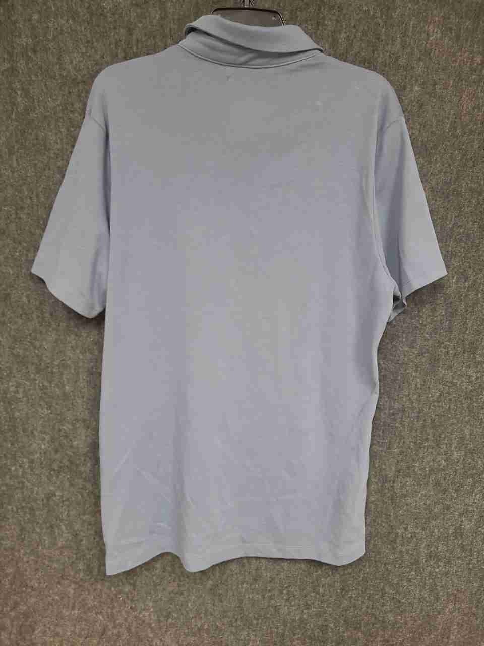 Banana Republic Men's Light Blue Short Sleeve Cotton Polo Shirt Sz L