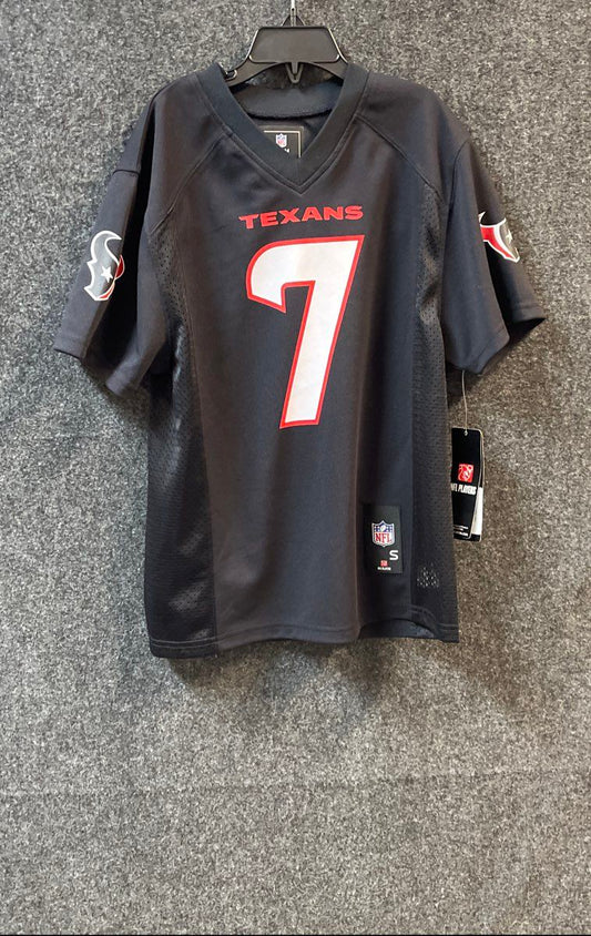 NFL Team Apparel Youth C.J. Stroud Houston Texans Jersey Black NWT Small 8