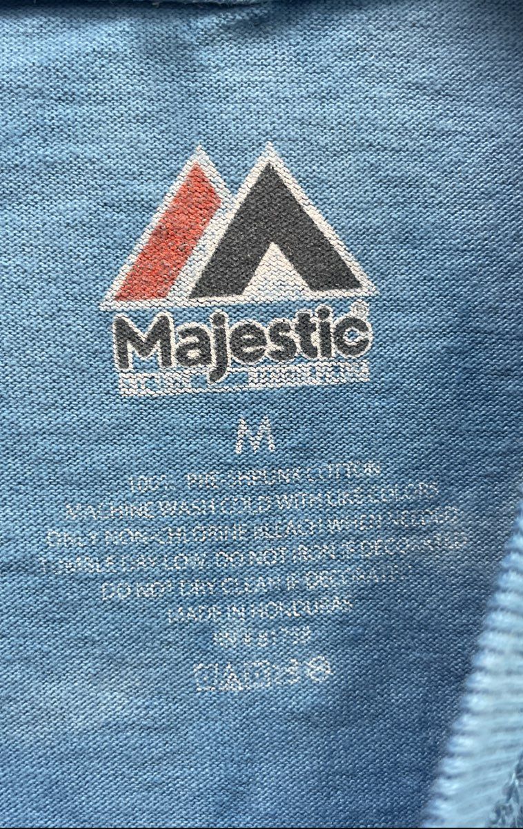 Majestic Men's NFL Tennessee Titans Blue Graphic Tie Dye T-shirt Size M