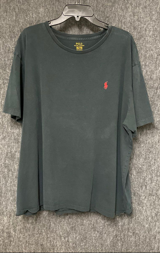 Polo Ralph Lauren Men's Dark Gray Short Sleeve Pony Logo T-Shirt Sz XXL