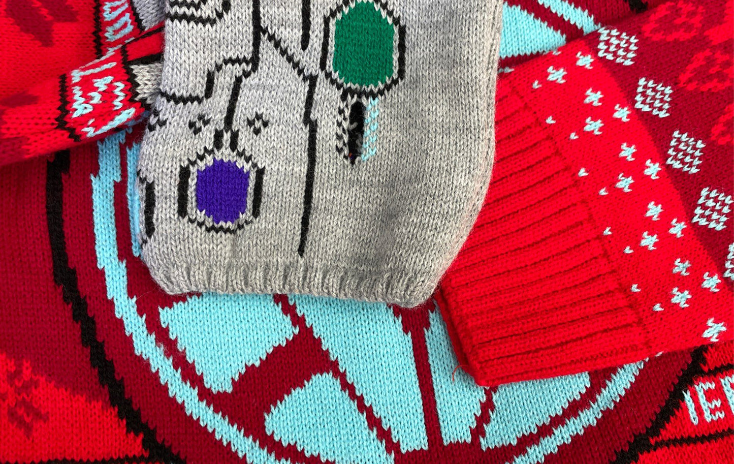 Marvel Men's Iron Man Christmas 3000 Sweater Avengers Endgame NWT XL